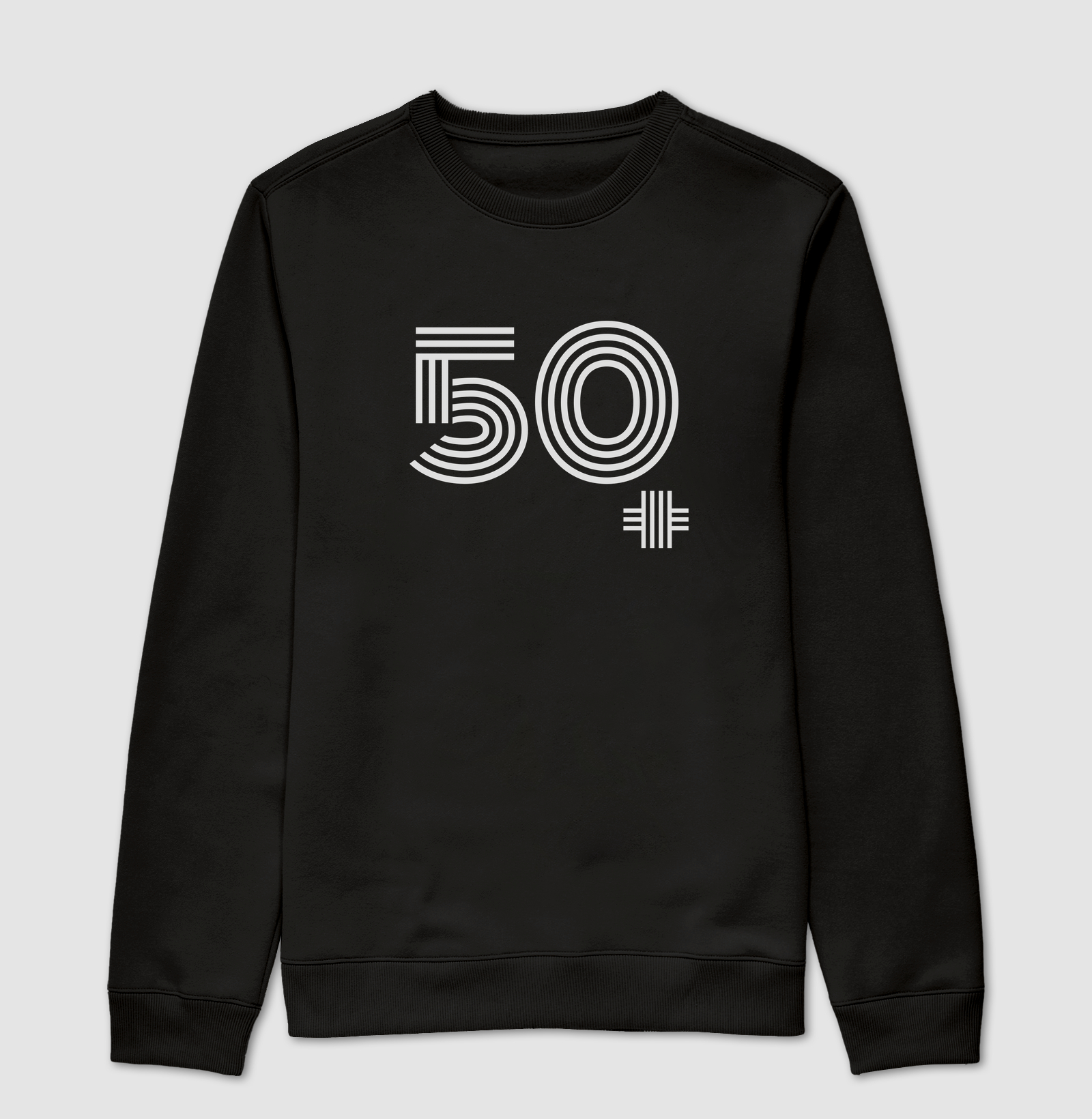 50 MAIS estampa branca