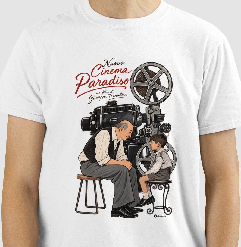 Cinema Paradiso – Alfredo & Totò - Camiseta
