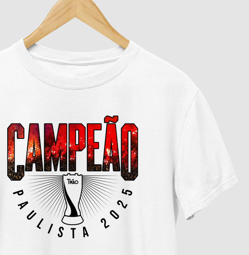 Camiseta Campeão Paulista 25