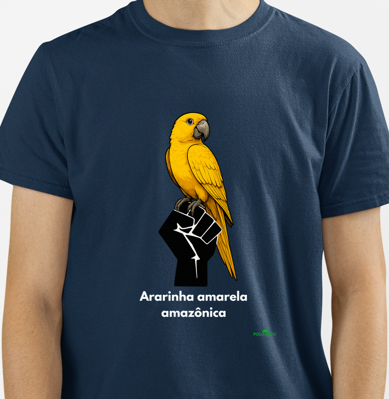 Ararinha amarela amazônica