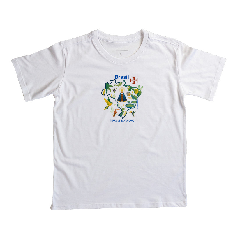 Brasil Terra de Santa Cruz (minimalista)