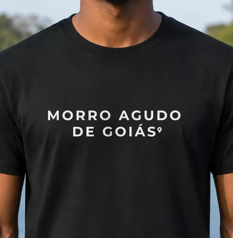 Morro Agudo de Goiás | Pin GO - Camiseta
