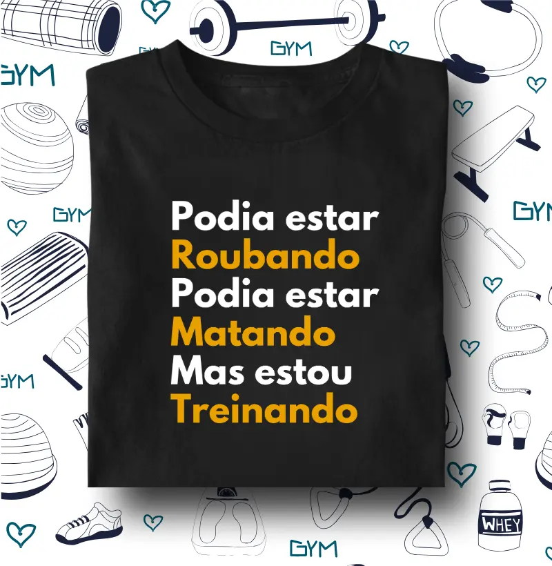 Podia estar roubando mas...