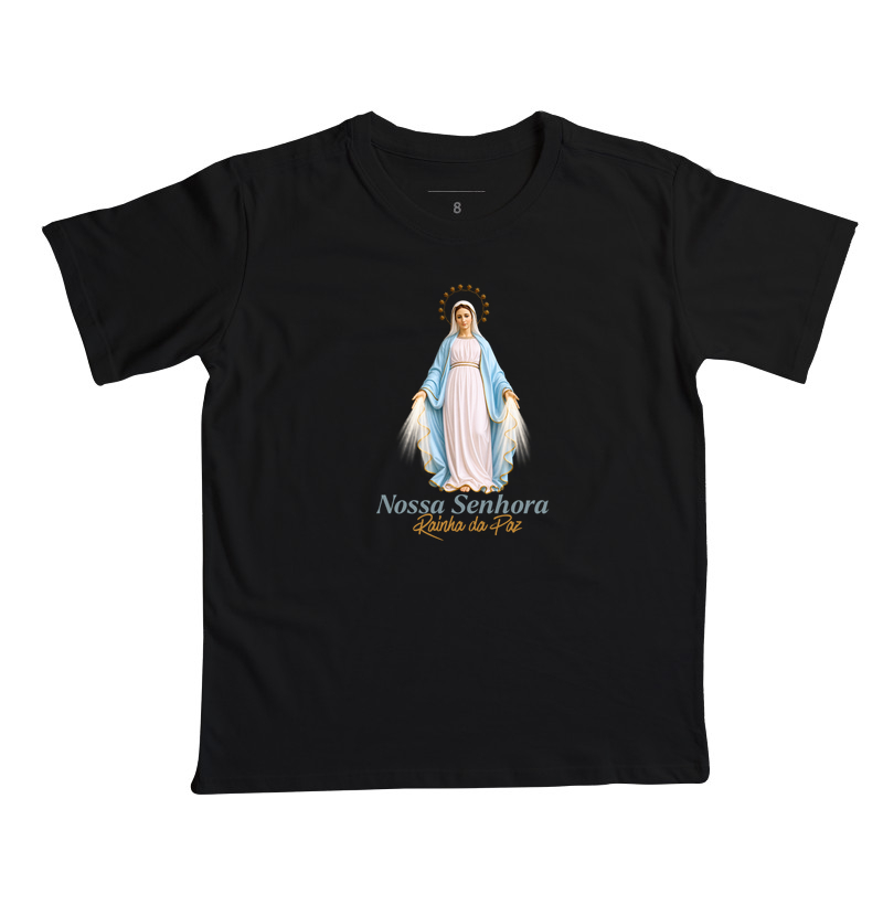 Camiseta Católica Nossa Senhora Rainha da Paz