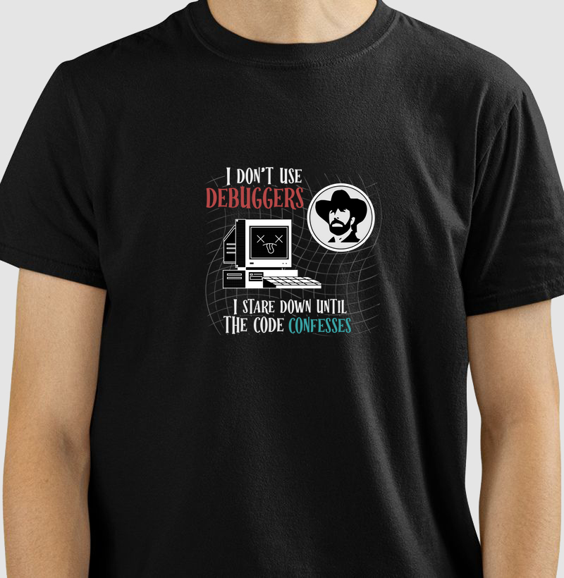 I don't use debuggers - dark