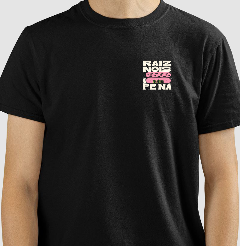 Camiseta no Estilo streetwear 100%algodao