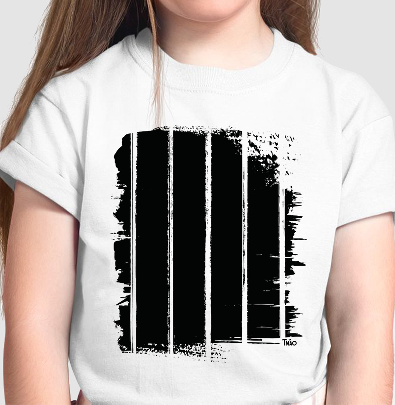 Camiseta Infantil - Arte Alvinegra