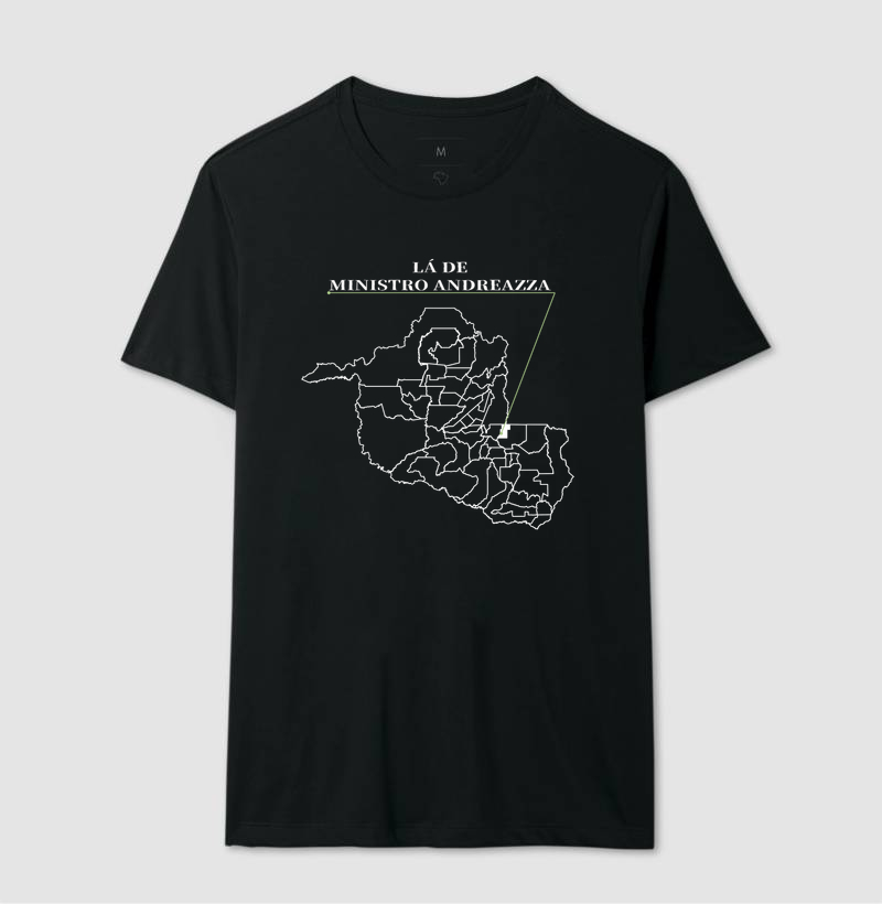 Ministro Andreazza | Origem RO - Camiseta