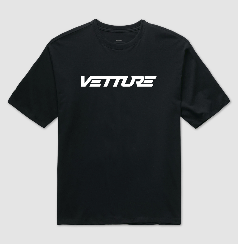 Camiseta Oversized Vetture Sólido