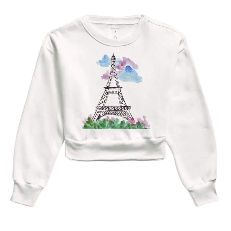 Camiseta Viagem - Torre Eiffel Desenho