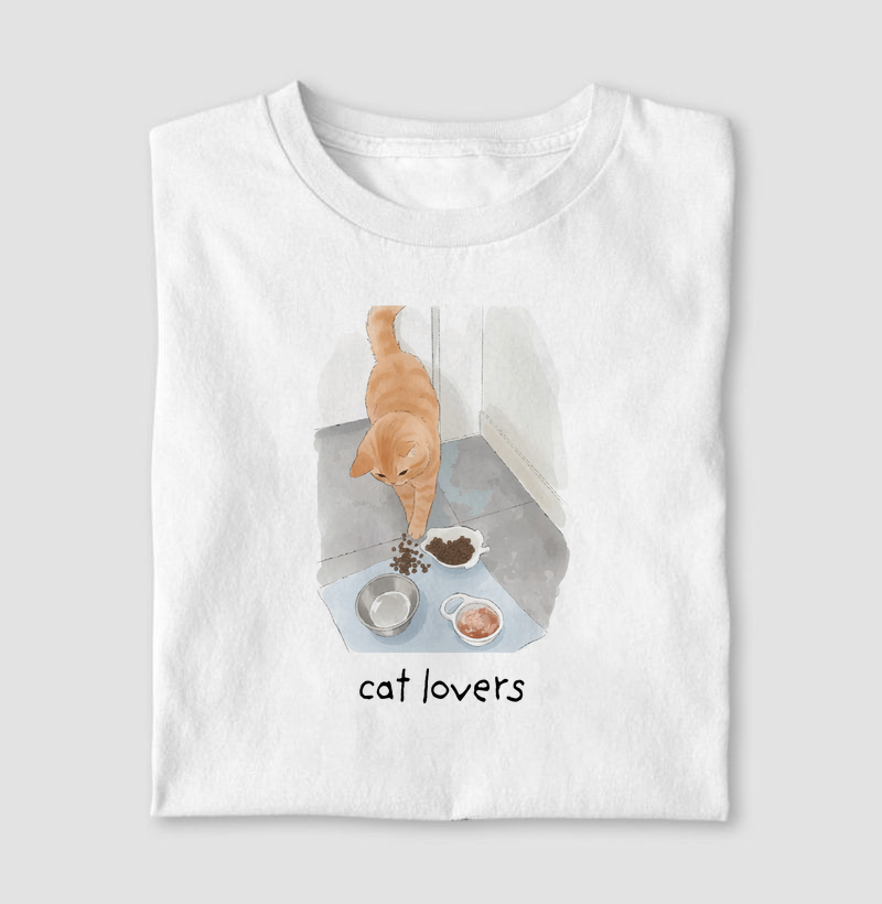 Camiseta Cat Lovers 2
