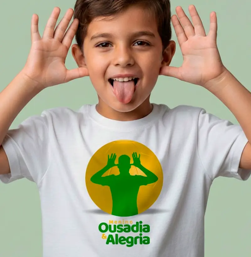 Menino Ousadia e Alegria