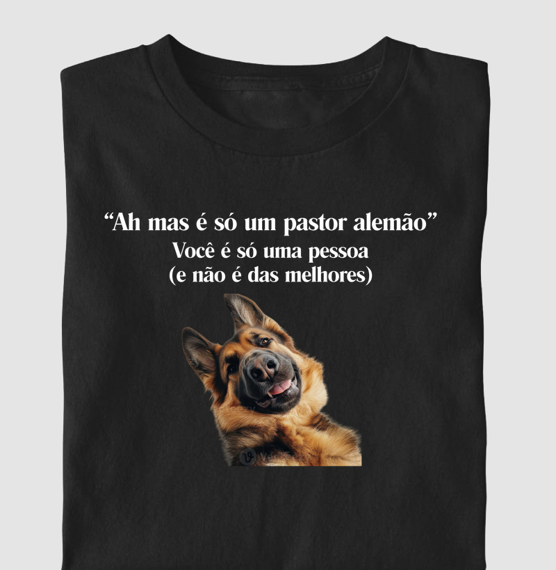 Só um pastor alemão
