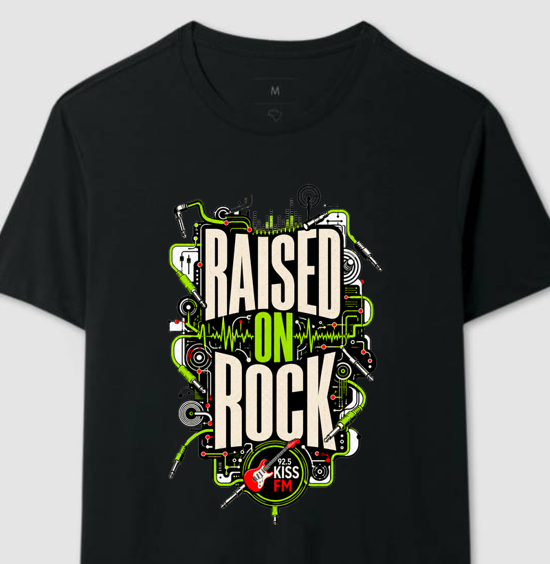 Raised On Rock - Camiseta