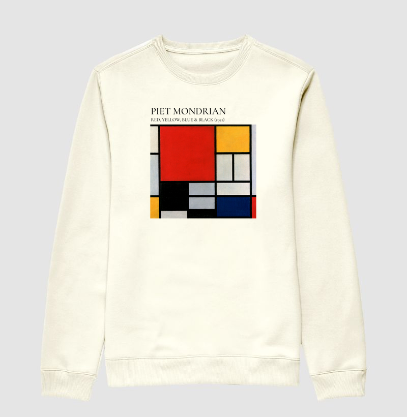 Mondrian -  Red, Yellow, Blue & Black (1921)