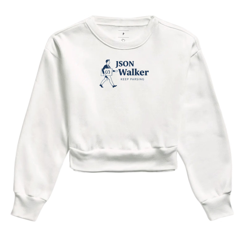 JSON Walker Keep Parsing minimalista (azul)