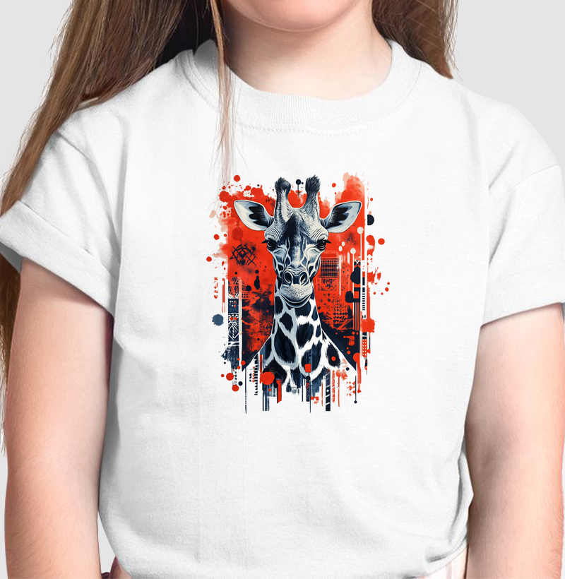 Camiseta Girafa Kids