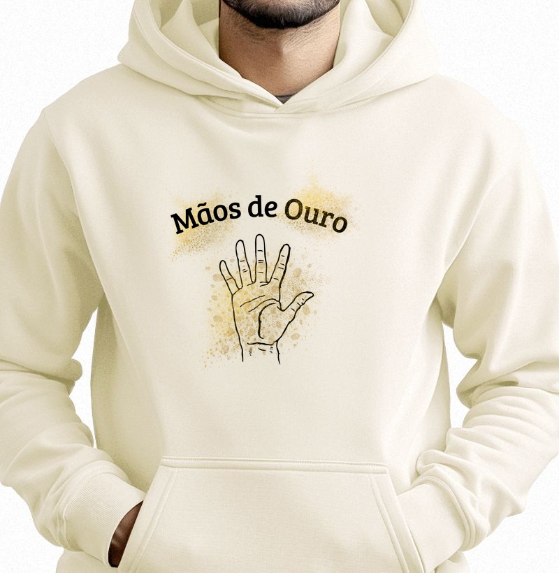 Moletom Mãos de Ouro 