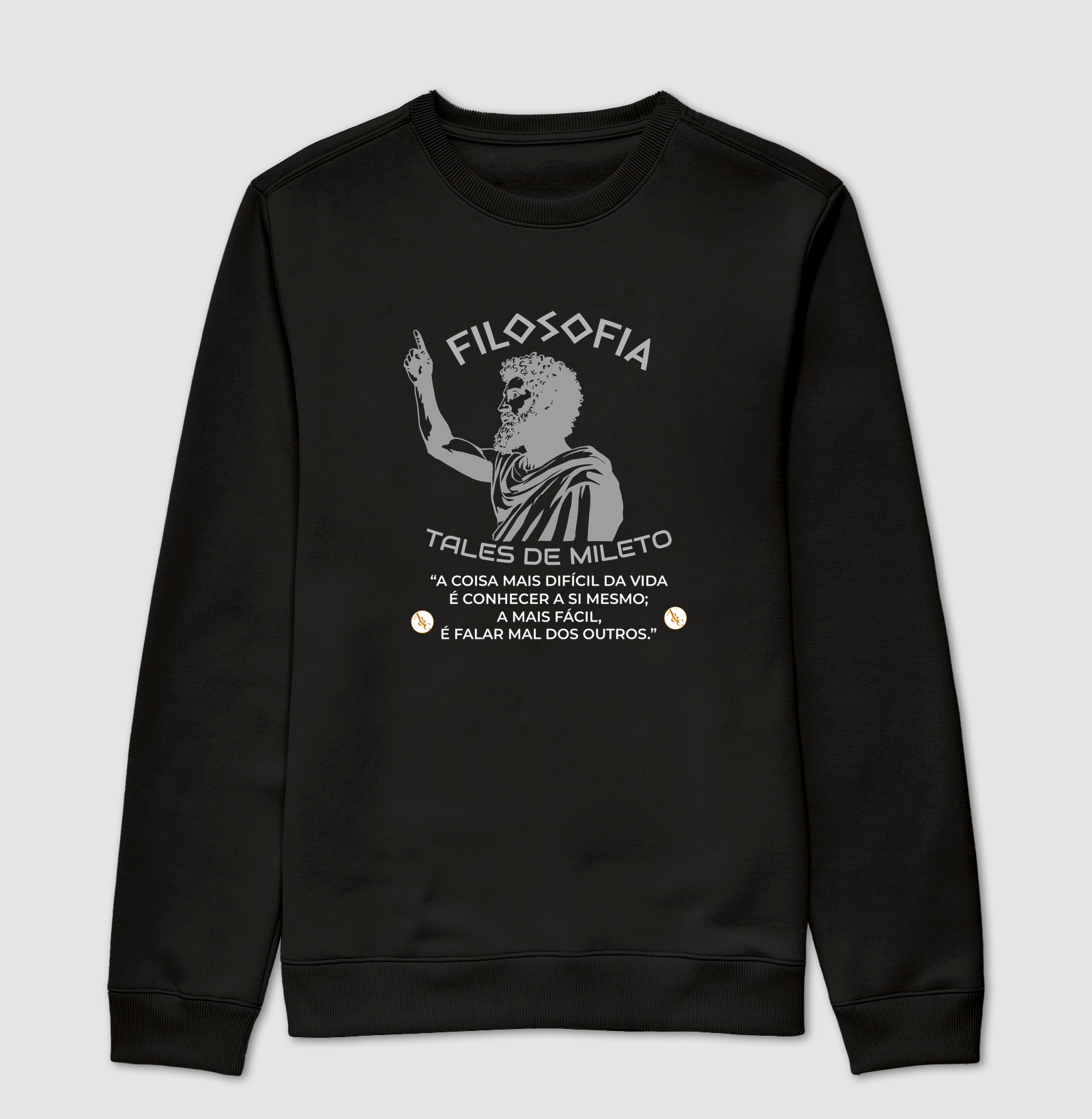 Camiseta Filosofia - Tales de Mileto