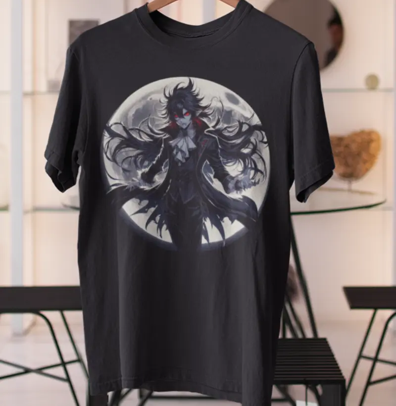  Vampiro Sombrio – Arte Anime