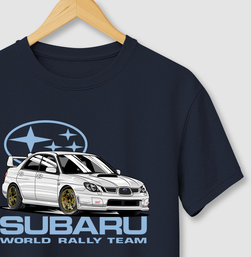 WRX STI Hawk branco com azul claro