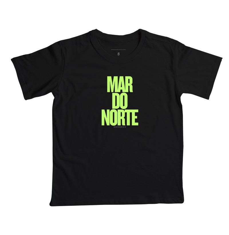 Camiseta Infantil Mar do Norte