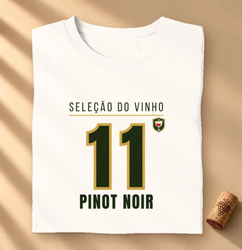 Camiseta - Seleção do Vinho 11 – Pinot Noir
