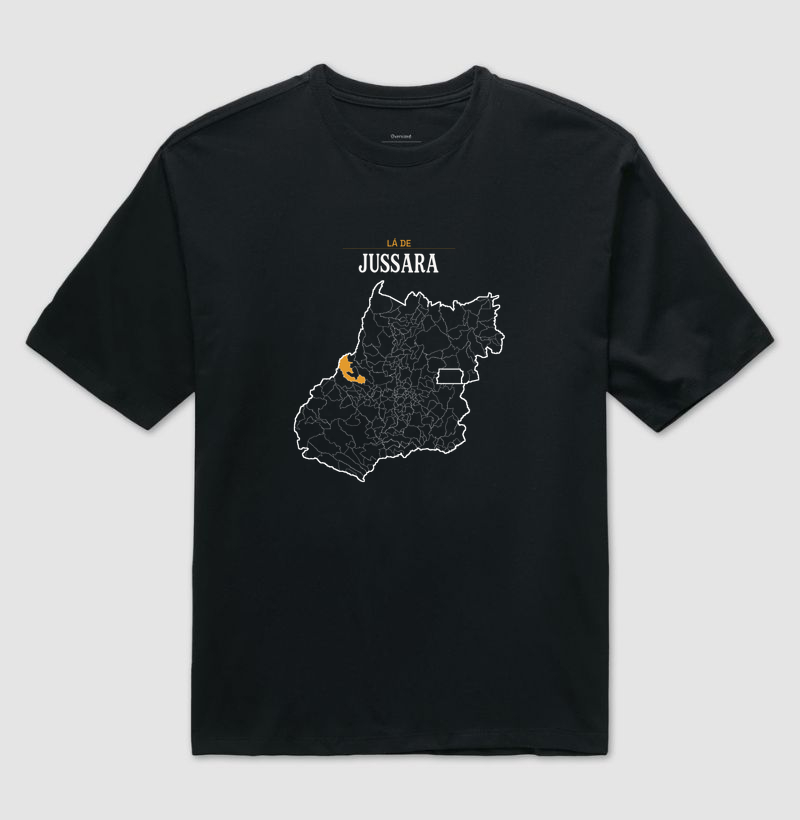 Jussara | Território GO - Camiseta Oversized