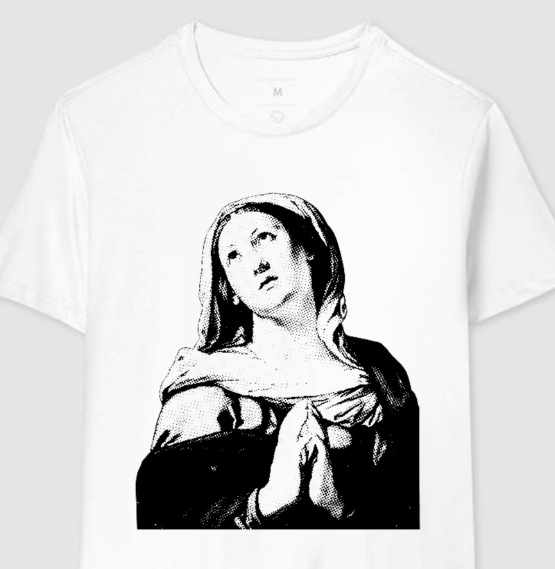 Virgem em Oração — Sassoferrato - Camiseta