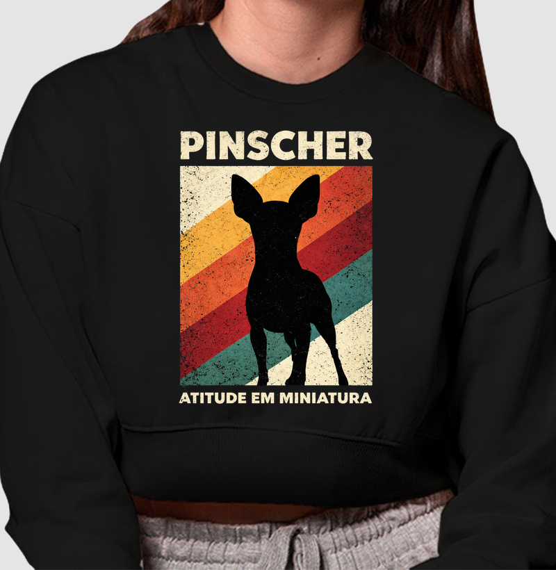 Pinscher - atitude em miniatura