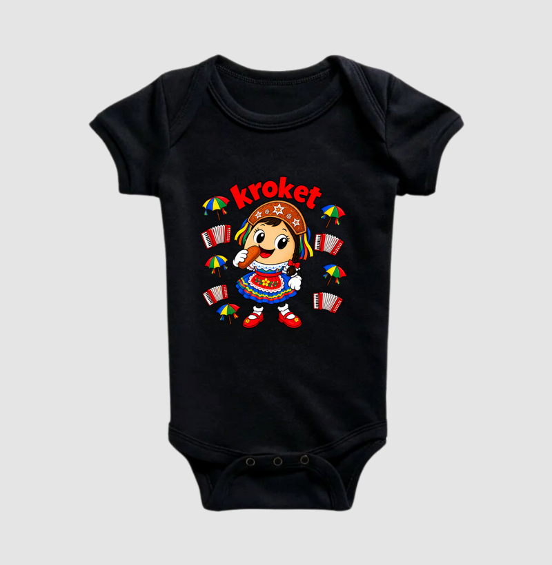 Egg Kroket - Pernambuco - Body Infantil