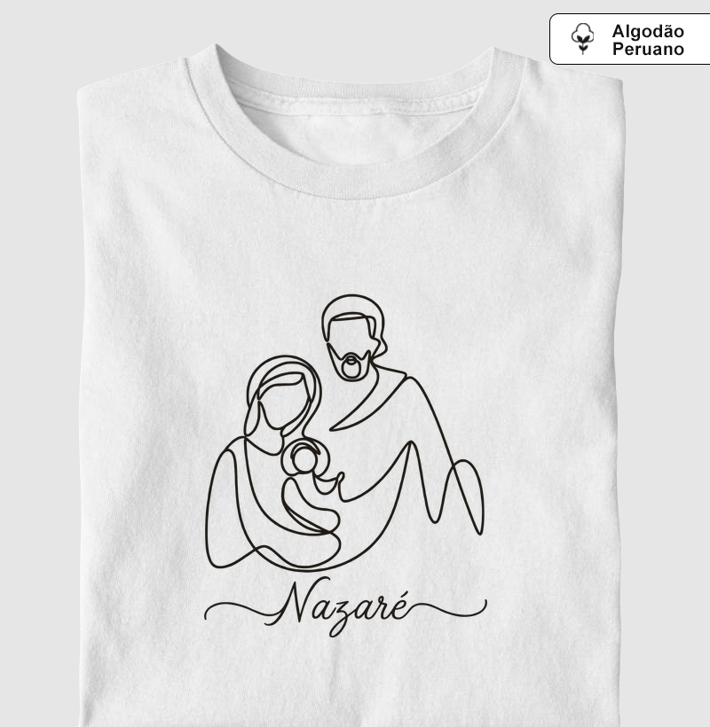 A Sagrada Família Nazaré - Algodão Peruano