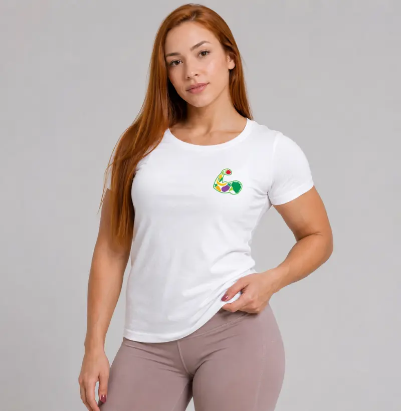 Camiseta Frutas + Legumes = Músculo – TRENO | Alimentação que Constrói