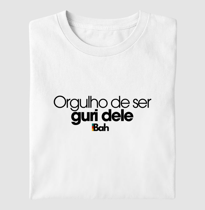 Orgulho de ser guri dele