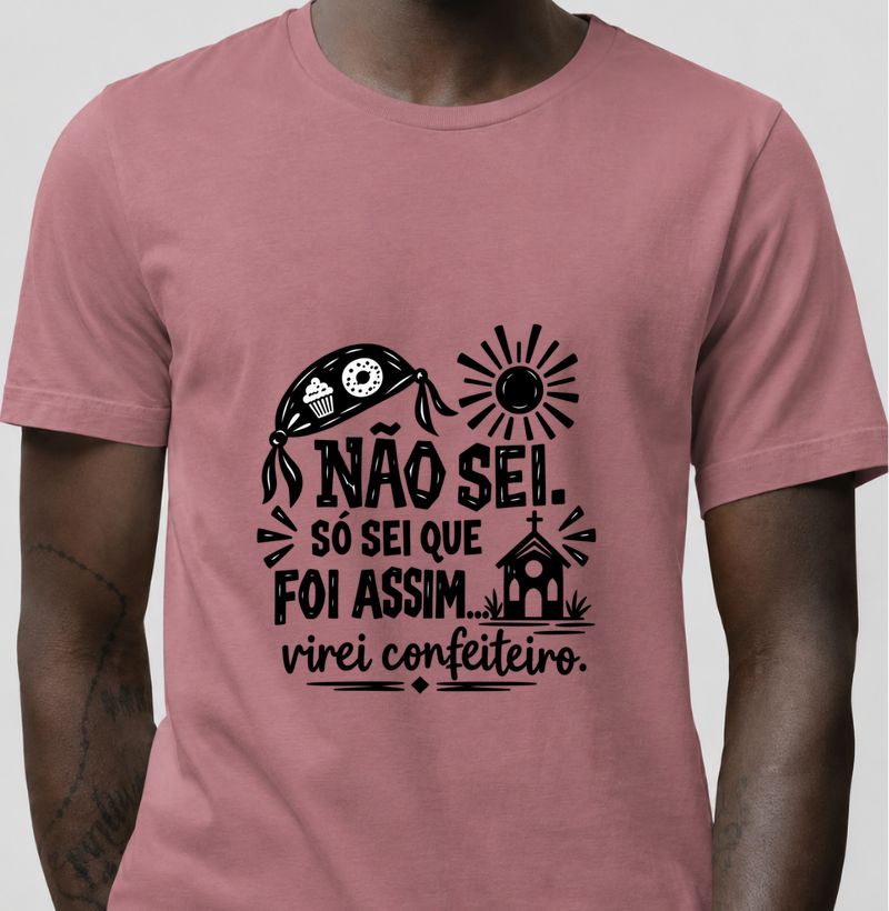 Não sei, só sei que foi assim....virei confeiteiro