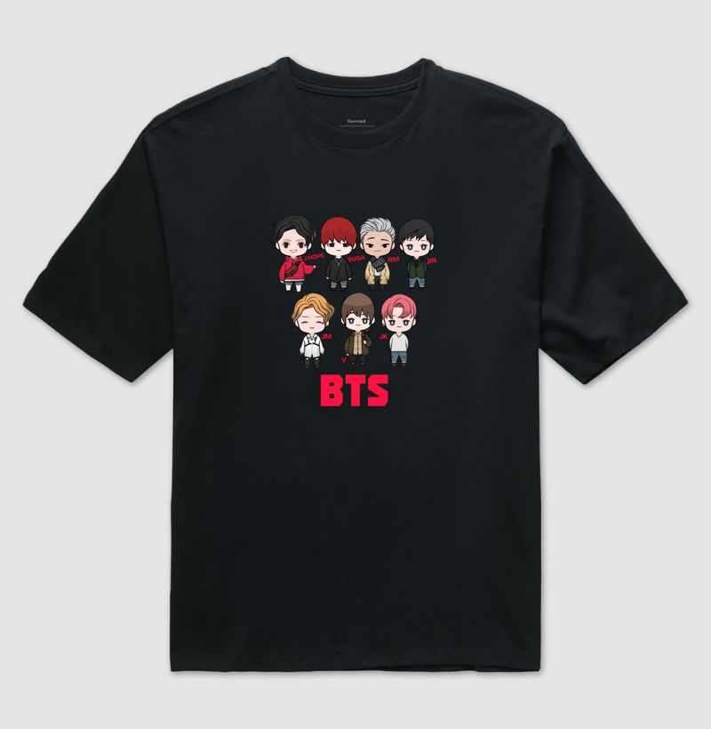 Camiseta BTS Team