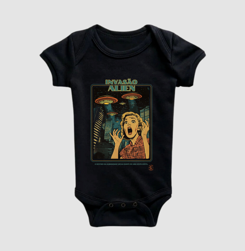 Body Infantil Invasão Alien
