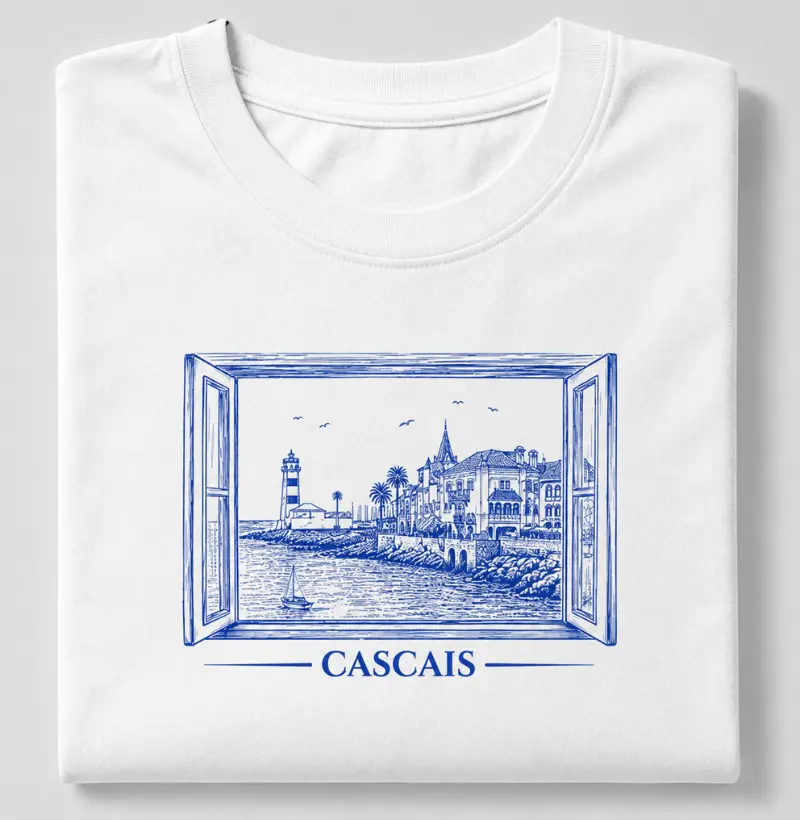 Cascais da janela