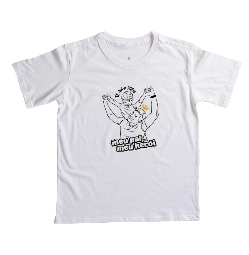 Te amo papai, meu pai, meu heroi