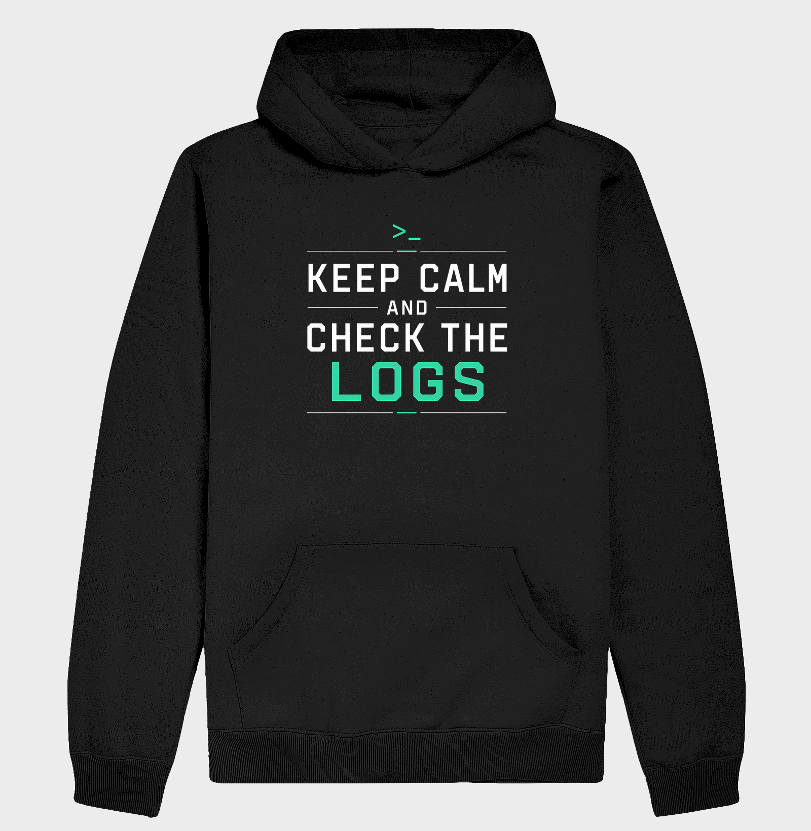 Moletom Keep Calm and Check the Logs