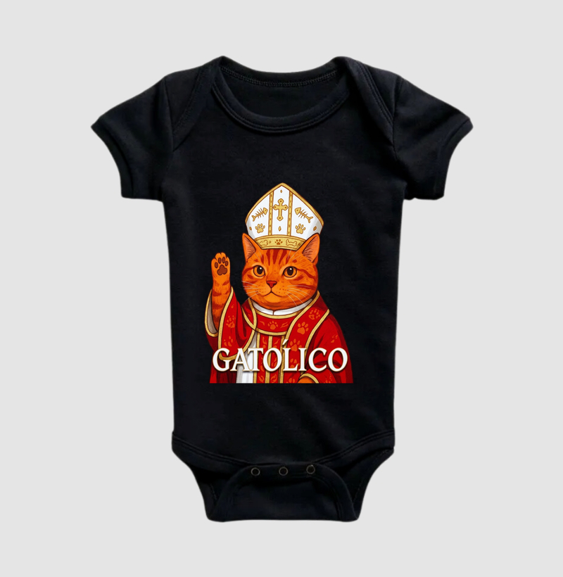 Gatólico - Body Infantil