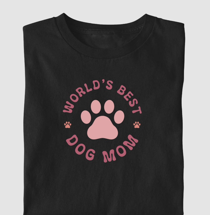 Camiseta Melhor Mãe de Cachorro do Mundo