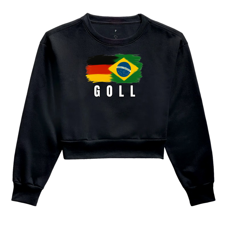 Goll  - Cropped Moletom