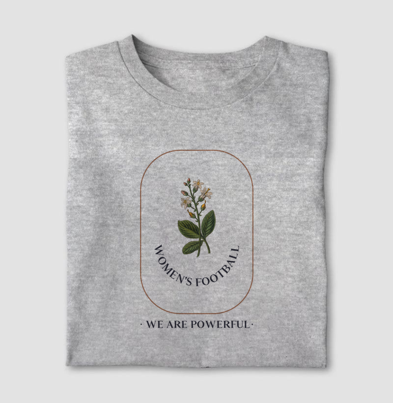 Camiseta Algodão Penteado - We are powerful