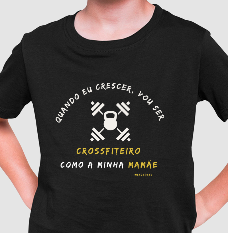 quando eu crescer, vou ser crossfiteiro como minha mamãe