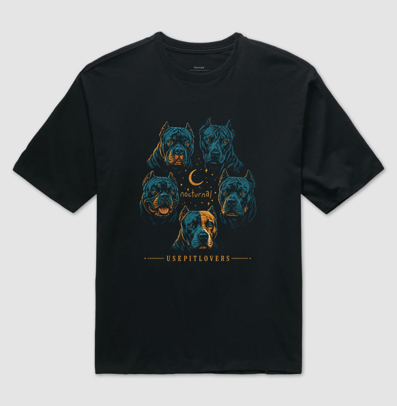 NOCTURNAL - Camiseta Oversized