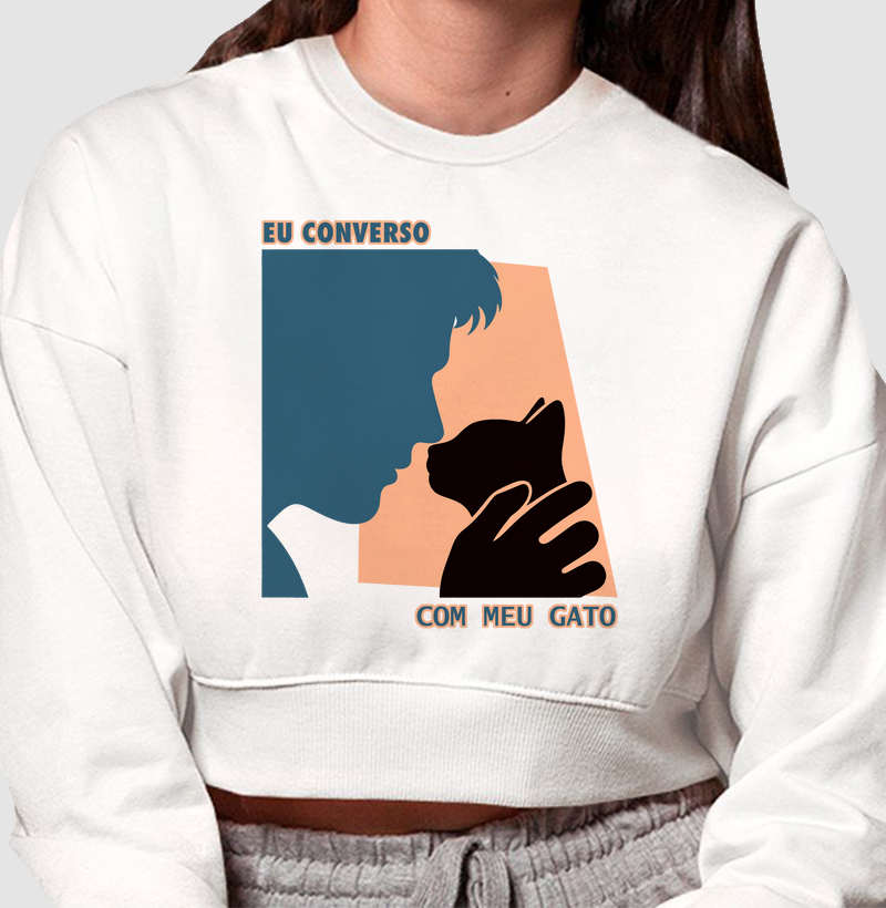 EU CONVERSO COM MEU GATO MASC.