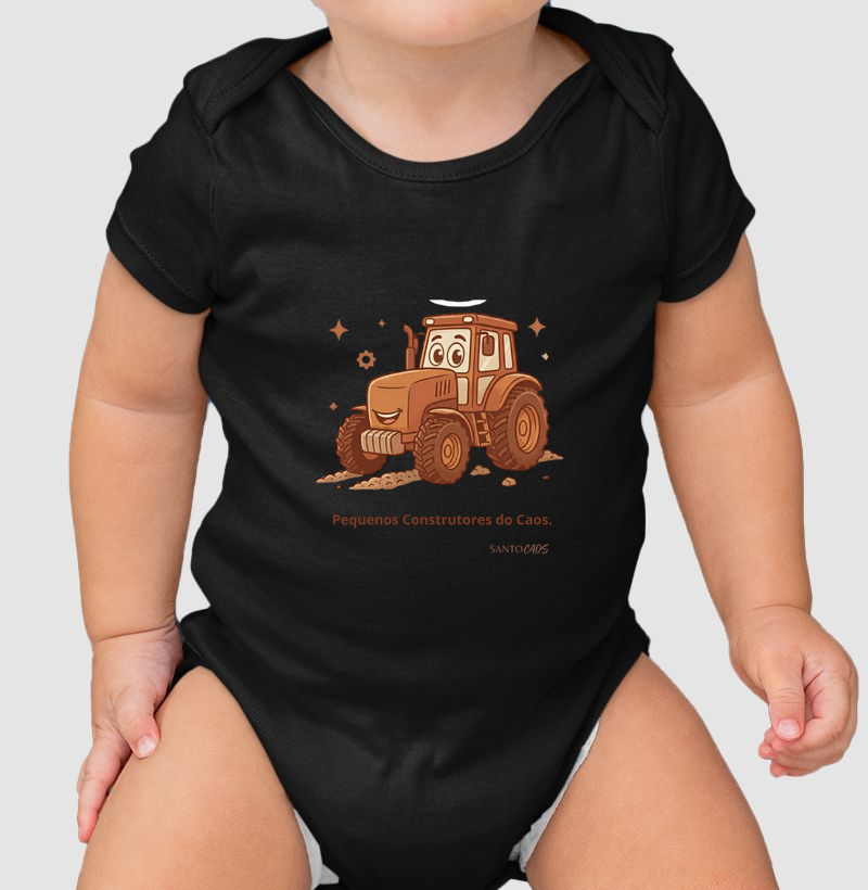 Camiseta Infantil Carregador de Diversão