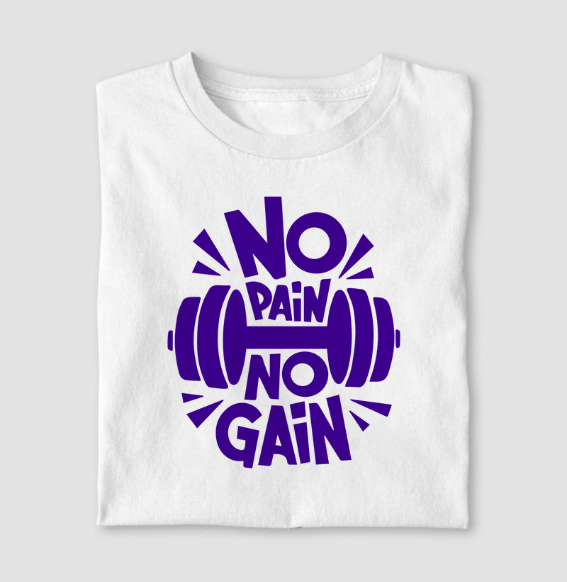 `Purple No Pain No Gain 