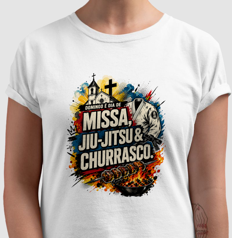 Missa, Jiu-Jitsu e Churrasco Streetwear